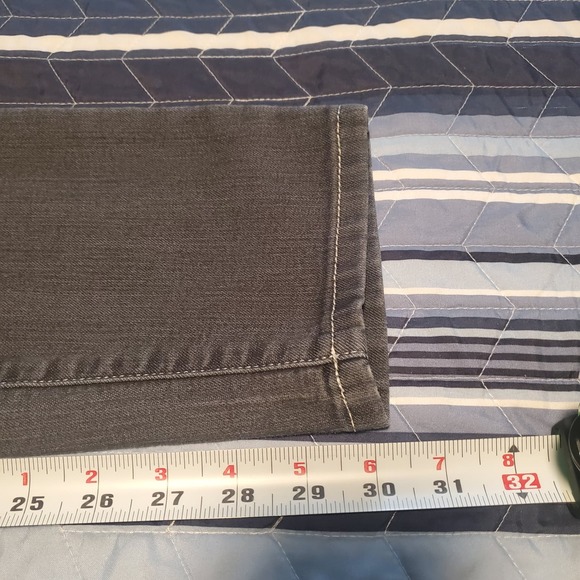 prAna Jeans Size 2/26 (28x30) Kayla Gray Denim Stretch W4117TL Organic Cotton - Picture 9 of 10